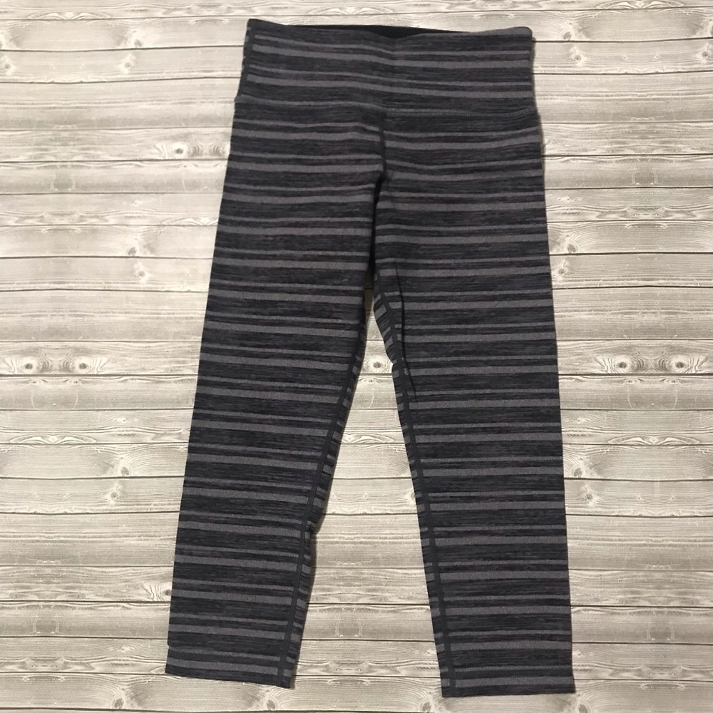 Lululemon BSG Striped Wunder Under Crop